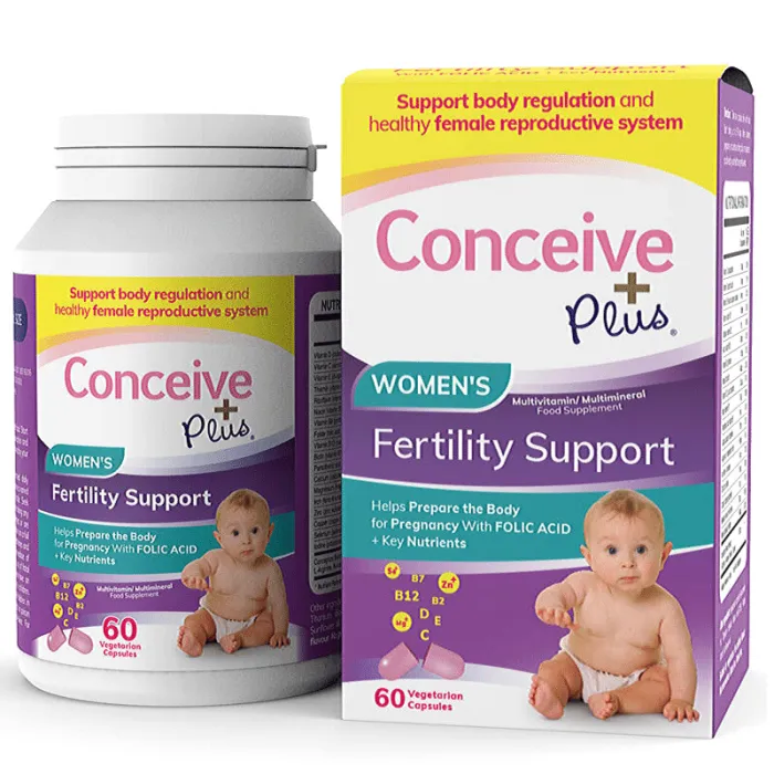 Conceive Plus Women's Fertility Support 60 kapslar - Sasmar produktbild