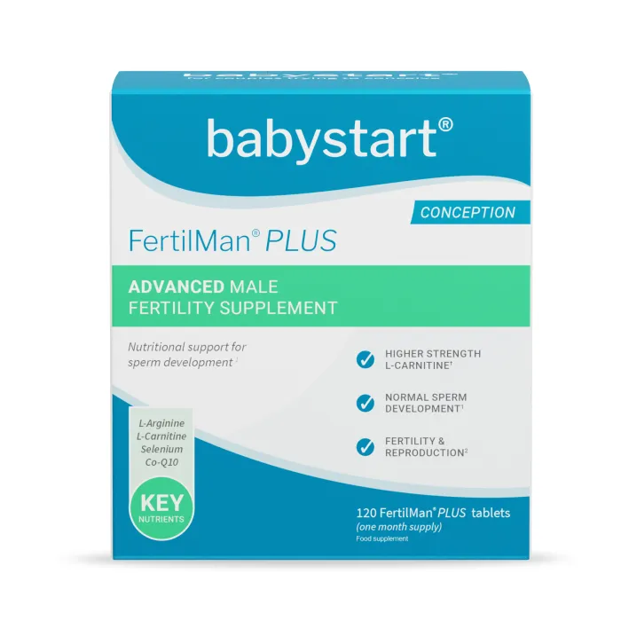 FertilMan PLUS / MAX - Avancerat Näringsstöd för manlig fertilitet produktbild