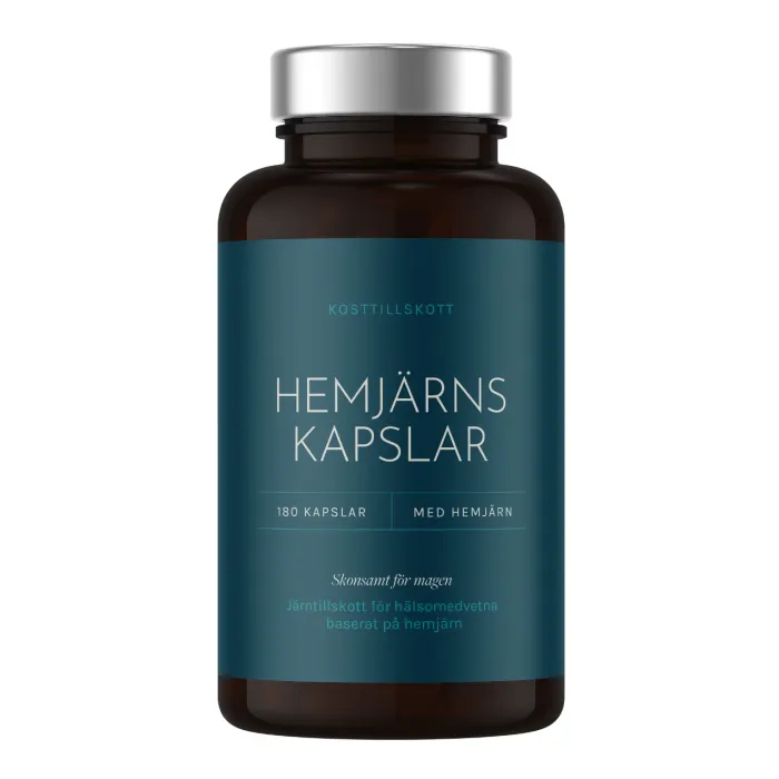 Hemjärnskapslar 180 kapslar Mini Ferrum produktbild