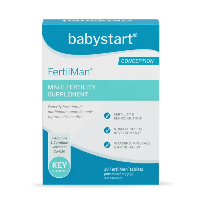 Näringsstöd för manlig fertilitet FertilMan 30t - Babystart produktbild