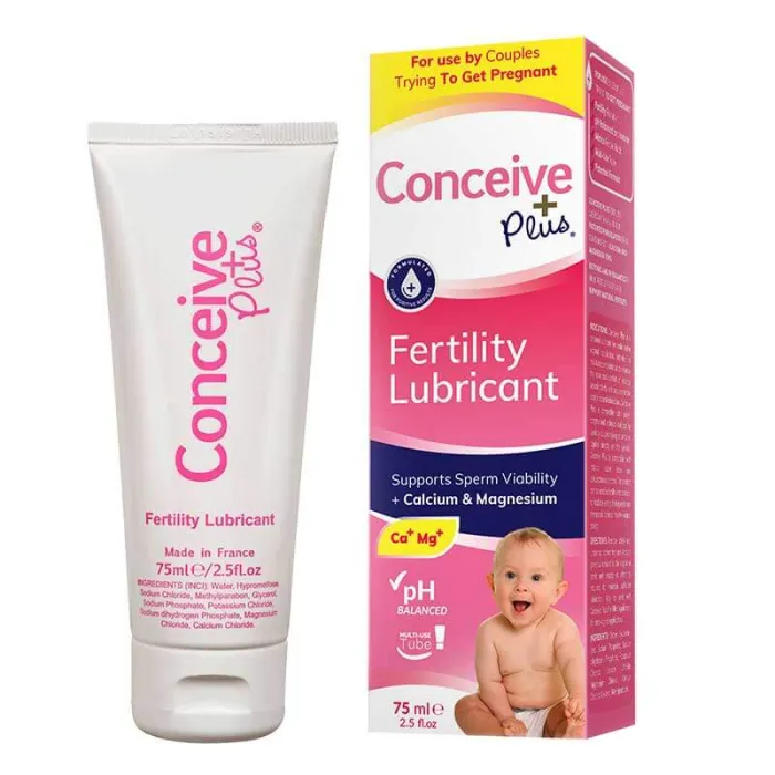 Sasmar Conceive plus Fertilitetsglidmedel 75 ml - Multi Use-Tub produktbild