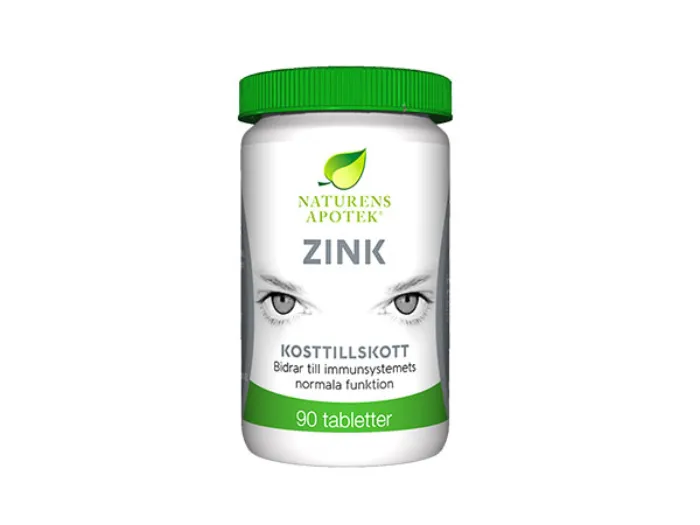Zink 90 tabletter - Naturens Apotek produktbild