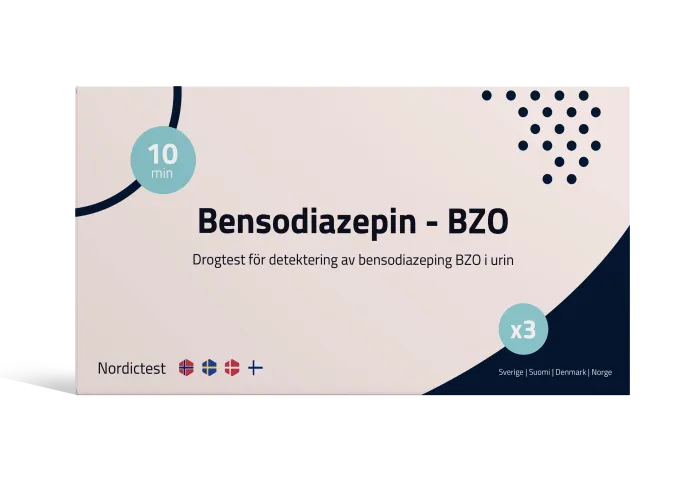 Bensodiazepin - Självtest 3-pack produktbild
