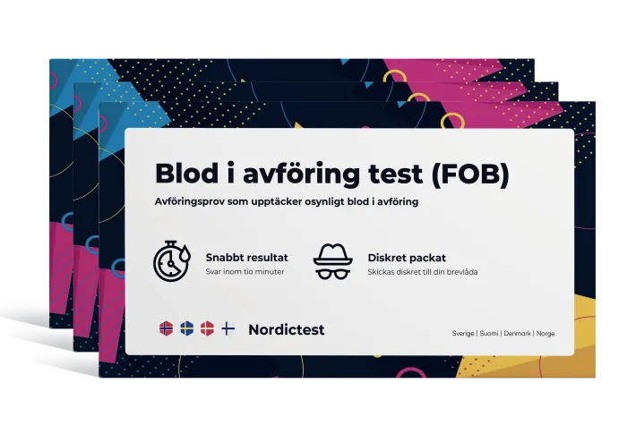 Blod i avföring – FOB 3-pack produktbild