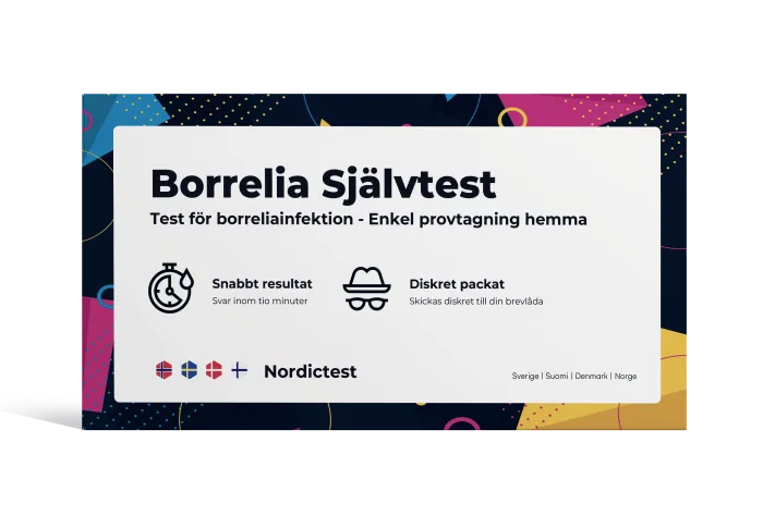 Borreliatest - Test för borreliainfektion produktbild