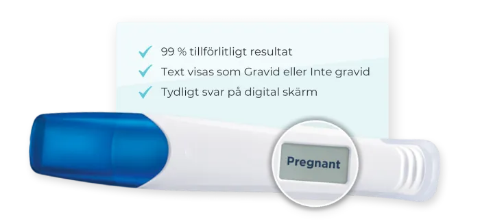 Digitalt Graviditetstest produktbild