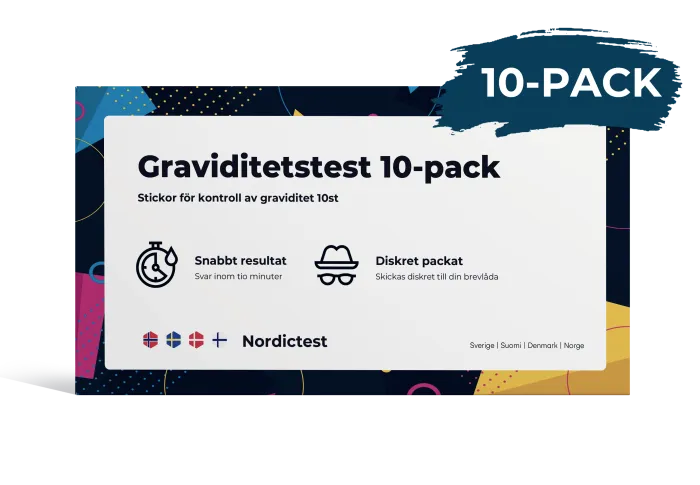 Graviditetstest 10 st produktbild