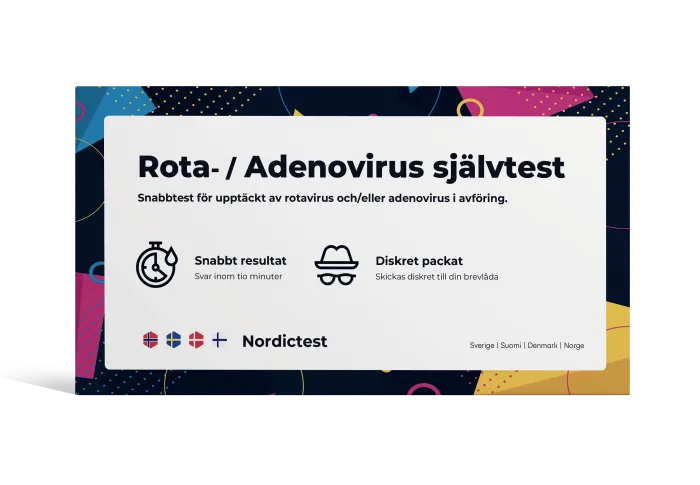 Rota- / Adenovirus självtest produktbild