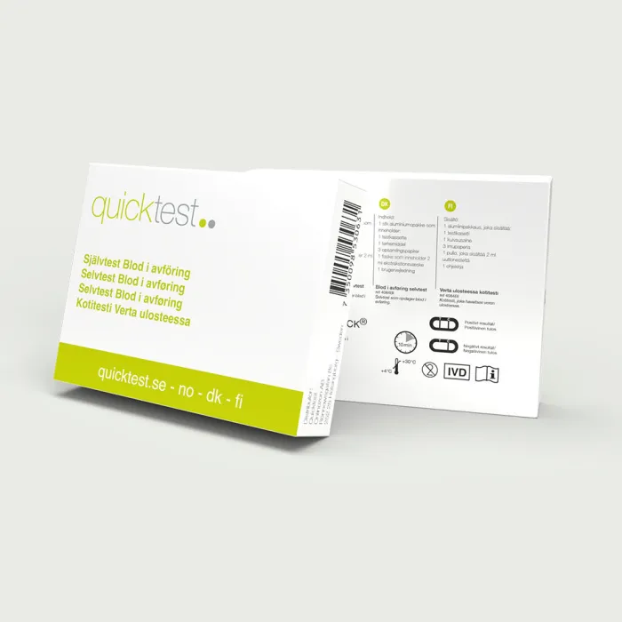 Blod avföring test produktbild