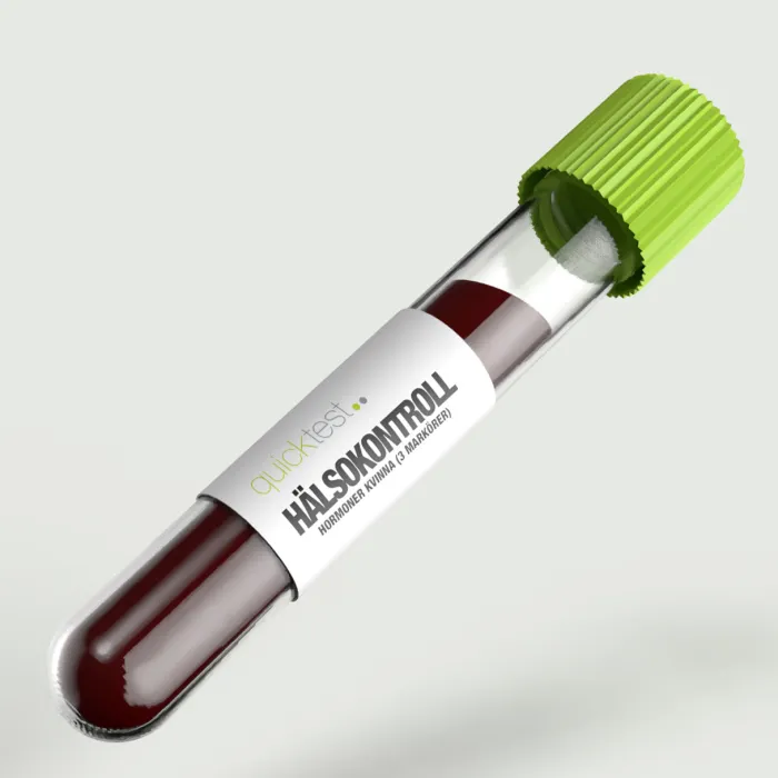 Hälsokontroll Hormoner Kvinna - 3 markörer produktbild