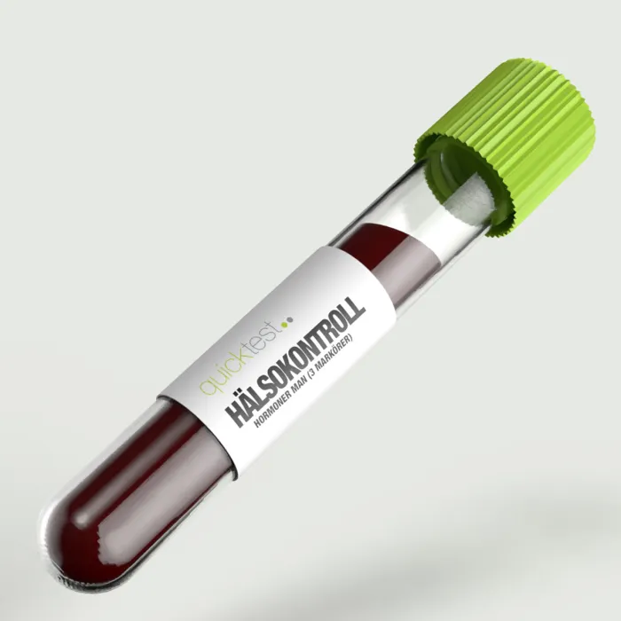 Hälsokontroll Hormoner Man - 3 markörer produktbild