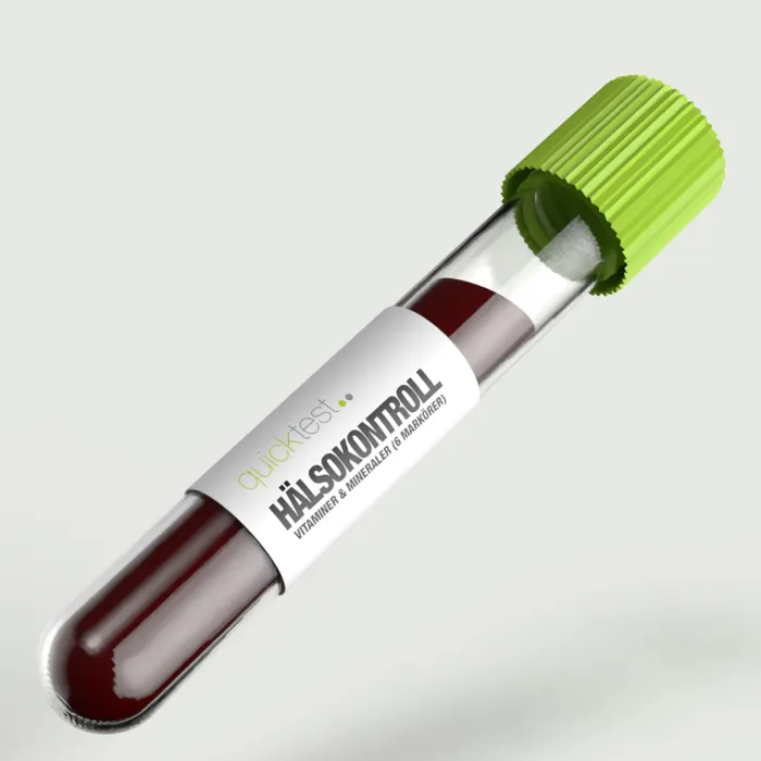 Hälsokontroll Vitaminer & Mineraler - 6 markörer produktbild