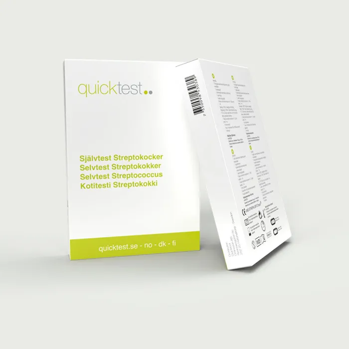 Halsflusstest produktbild