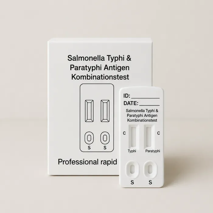 Salmonella Typhi & Paratyphi Antigen Självtest 10-pack - Professionellt bruk produktbild