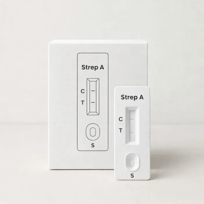 Strep A Snabbtest - 20-pack - Professionellt bruk produktbild