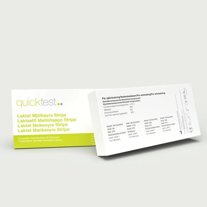 X6 Refill - Laktatstrips - 5-pack produktbild