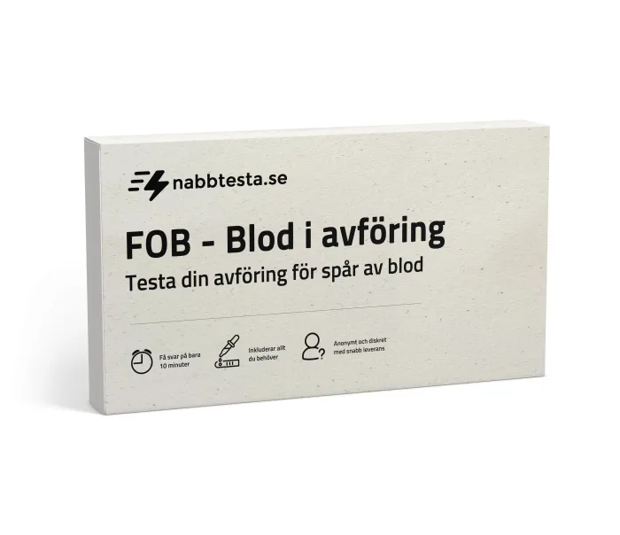 Blod i avföring – FOB-test produktbild