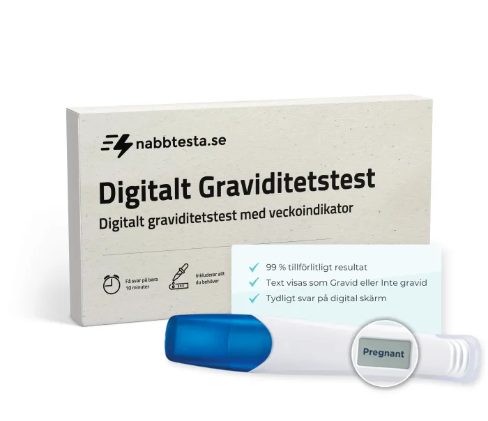 Digitalt Graviditetstest produktbild