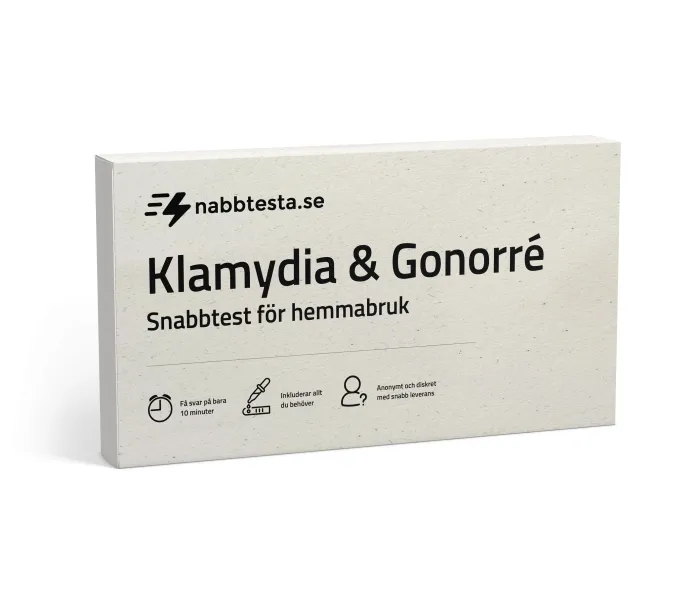 Snabbtest för Klamydia & Gonorré produktbild