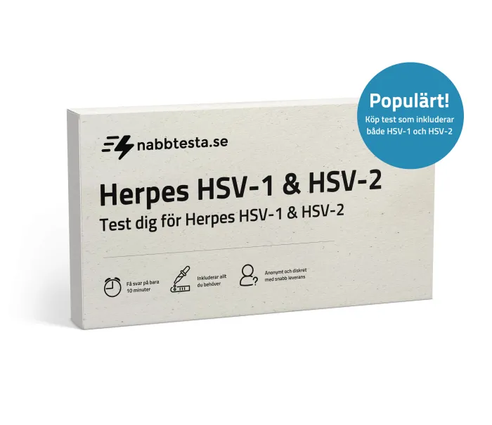 Test för Herpes HSV-1 och HSV-2 produktbild